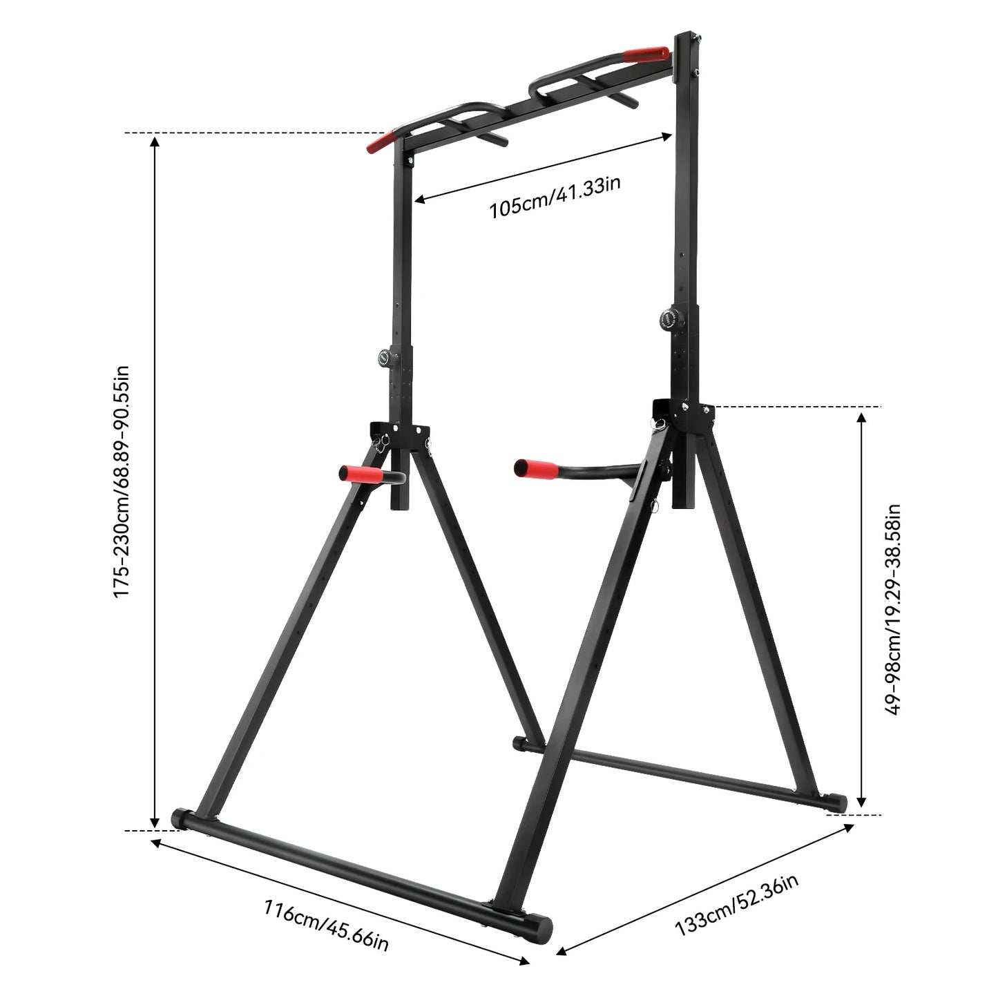 49-98cm Pull Up Station Horizontal Bar