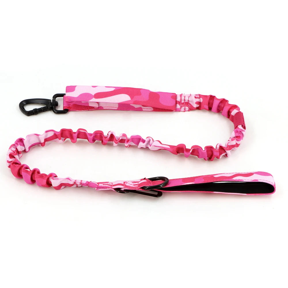Military Pink Camouflage Dog Harness For Medium/Large Dogs