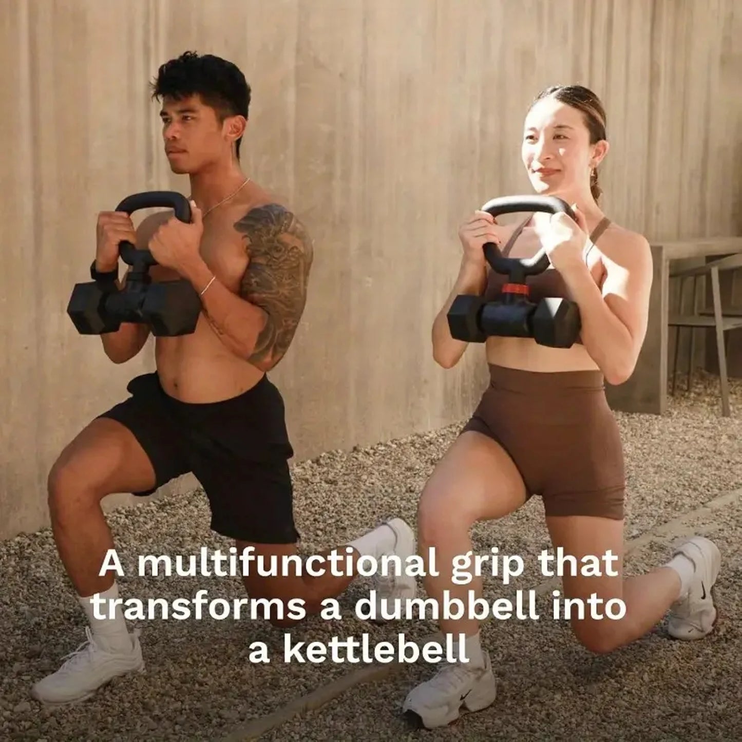 Hyperbell Dumbbell Converter - Convert Dumbbells to Kettlebell